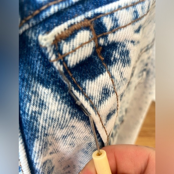 Vintage 80s Levi's 900 Series Acid Wash Women’s Jeans Size 7 - Picture 16 of 16